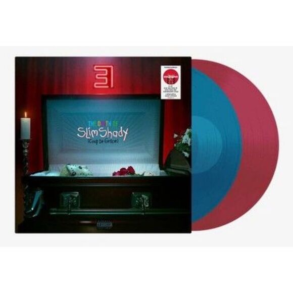 Eminem - The Death of Slim Shady (Coup de Grâce)   Blue & Red - Picture 1 of 1
